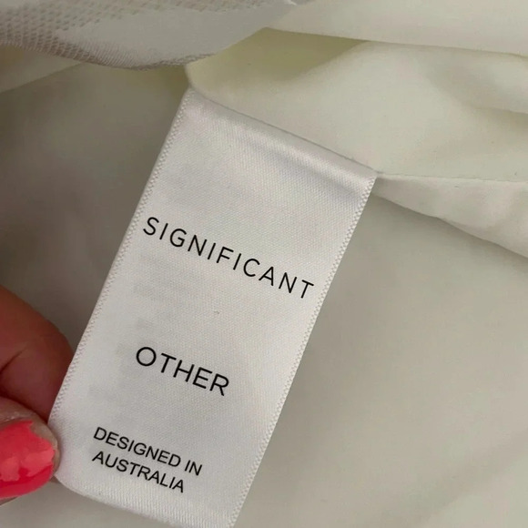 Significant Other Roselle brocade metallic mini skirt - Picture 5 of 11